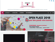 Tablet Screenshot of bordeaux-place-financiere-tertiaire.com
